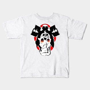 Masks over gas masks Kids T-Shirt